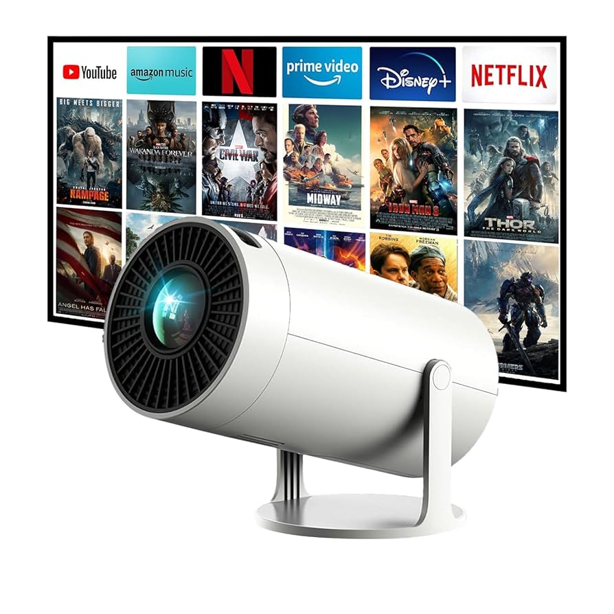 Amazon.com: Mini Projector with WiFi and Bluetooth, 4K
